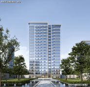 中国铁建晴萃府雄踞富阳富春江南岸的富春湾新